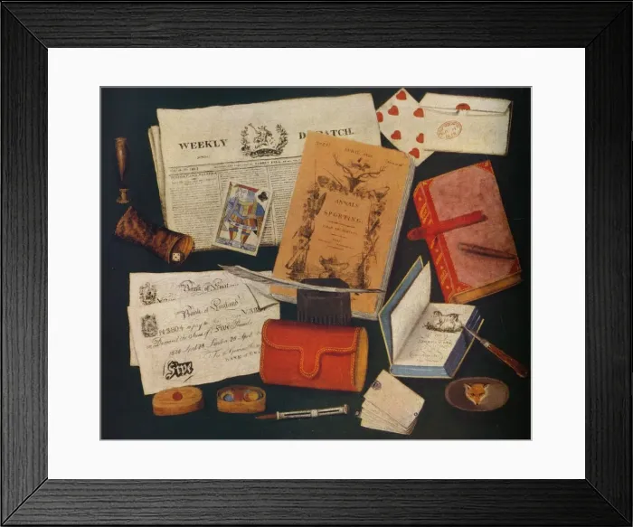 Framed Print : Still Life, 19th century (1935) Framed Print : Still Life, 19th century (1935)
