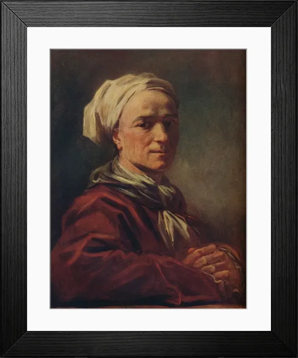 Framed Print : Portrait of a Man, c18th century. Artist: Jean-Honore Fragonard Framed Print : Portrait of a Man, c18th century. Artist: Jean-Honore Fragonard