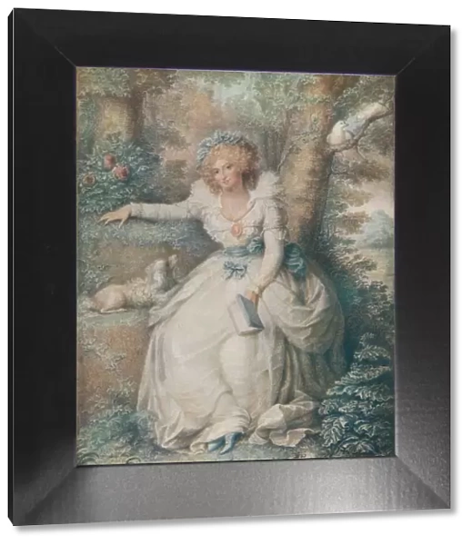 Mrs. Fitzherbert, 1792. Artist: Jean Conde