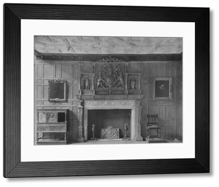 Framed Print : Room from the Old Palace at Bromley-By-Bow, 1908 Framed Print : Room from the Old Palace at Bromley-By-Bow, 1908