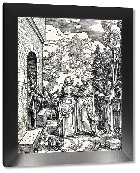 The Visitation, 1506 (1906). Artist: Albrecht Durer