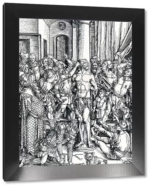 The Flagellation of Christ, 1498 (1906). Artist: Albrecht Durer