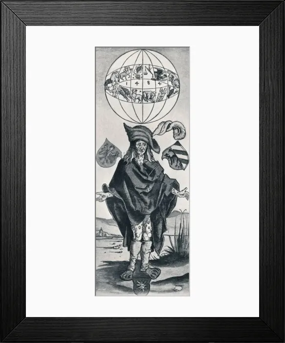 Framed Print : Venereal Disease, 1496 (1906). Artist: Albrecht Durer Framed Print : Venereal Disease, 1496 (1906). Artist: Albrecht Durer