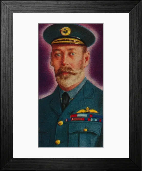 Framed Print : King George V in the uniform of Chief of the Royal Air Force, 1935 Framed Print : King George V in the uniform of Chief of the Royal Air Force, 1935