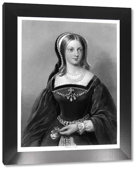 Lady Jane Grey (1537-1554), 19th century. Artist: W Holl