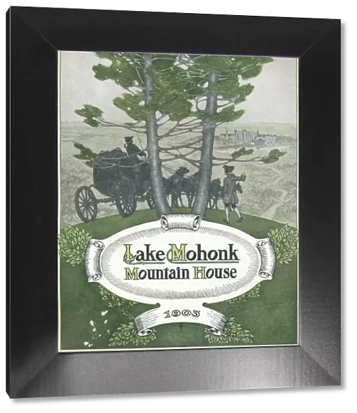 Lake Mohonk Mountain House, 1903. Artist: Binner Engraving Co