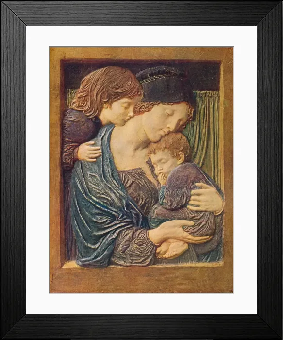 Framed Print : Mother and Children, c1900. Artist: Robert Anning Bell Framed Print : Mother and Children, c1900. Artist: Robert Anning Bell