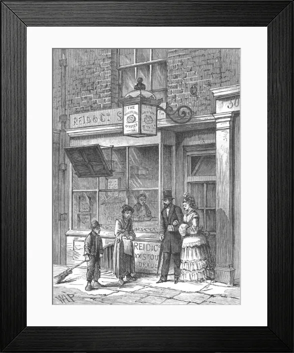 Framed Print : The Whistling Oyster, 1897 Framed Print : The Whistling Oyster, 1897
