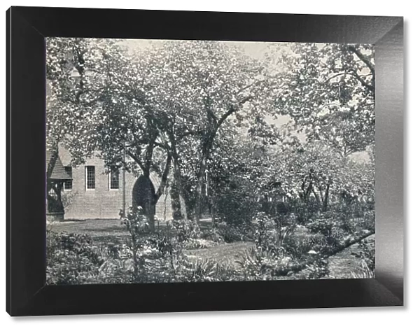 Example of orchard garden, originally laid out by William Morris, c1900