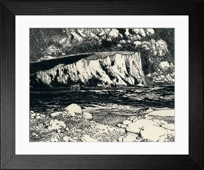 Framed Print : Illustration by William Hyde. From The Cinque Ports, 1900-1. Artist: William Hyde Wollaston Framed Print : Illustration by William Hyde. From The Cinque Ports, 1900-1. Artist: William Hyde Wollaston
