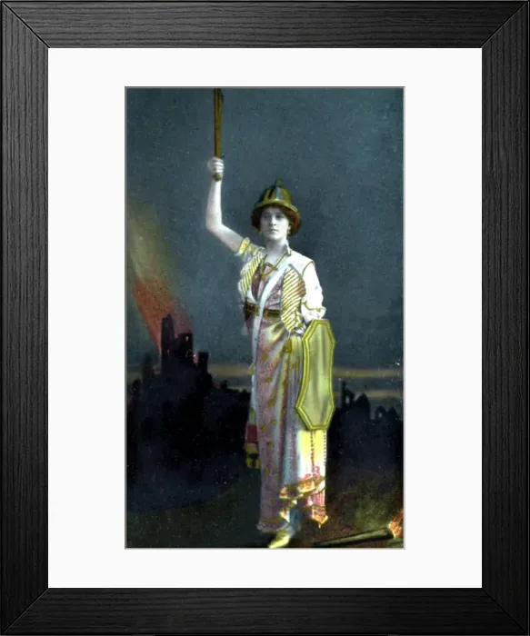 Framed Print : Zena Dare (1887-1975), English singer and actress, 1908. Artist: Philco Publishing Company Framed Print : Zena Dare (1887-1975), English singer and actress, 1908. Artist: Philco Publishing Company