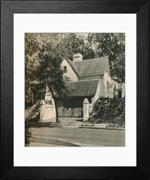 Framed Print : Country House for Mr. Edwin C. Duble, Forest Hills. Architect, Frank Forster, c1928 Framed Print : Country House for Mr. Edwin C. Duble, Forest Hills. Architect, Frank Forster, c1928