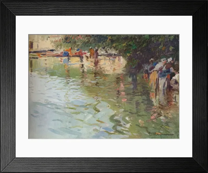 Framed Print : At Pontevedra, c1904. Artist: Eliseo Meifren y Roig Framed Print : At Pontevedra, c1904. Artist: Eliseo Meifren y Roig