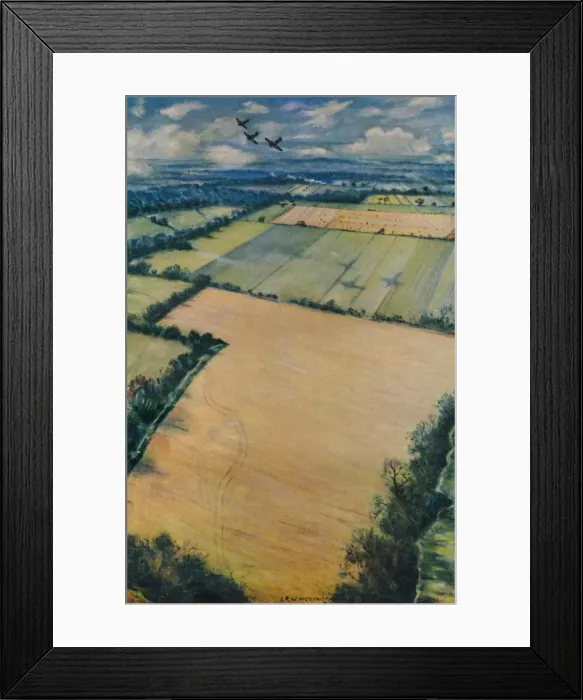 Framed Print : The Return, c1941. Artist: CRW Nevinson Framed Print : The Return, c1941. Artist: CRW Nevinson