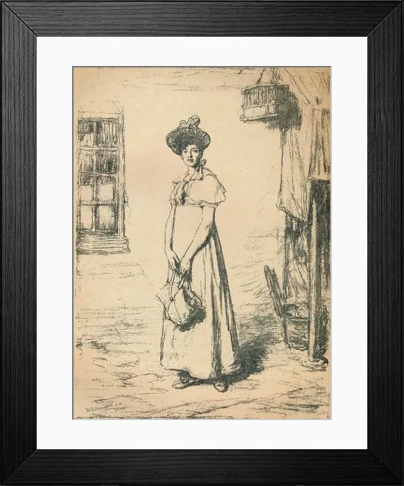 Framed Print : The Young Housewife Study, c1878. Artist: William Quiller Orchardson Framed Print : The Young Housewife Study, c1878. Artist: William Quiller Orchardson