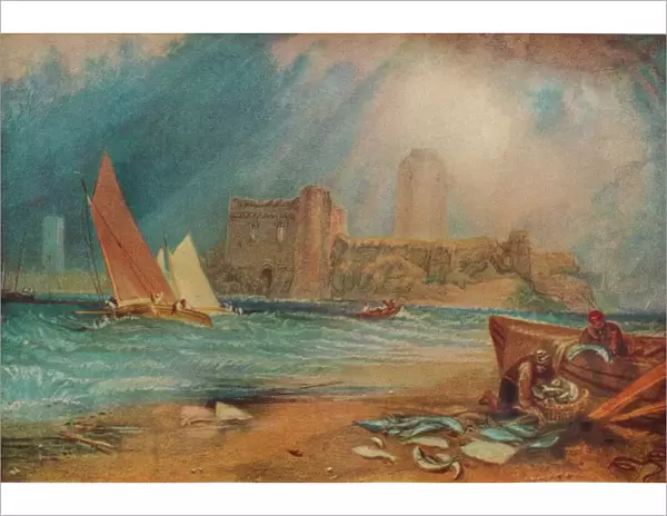 Pembroke Castle, Wales, c1829. Artist: JMW Turner