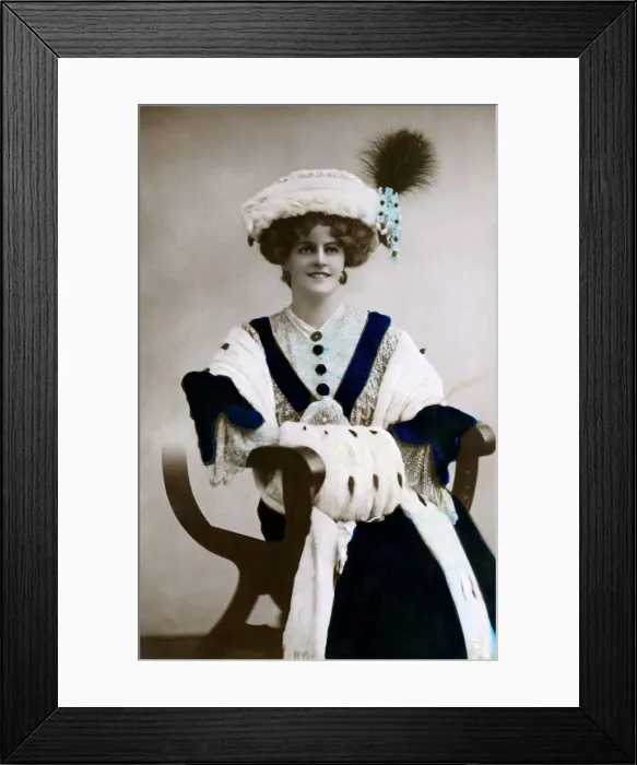Framed Print : Marie Studholme (1875-1930), English actress, early 20th century. Artist: Davidson Brothers Framed Print : Marie Studholme (1875-1930), English actress, early 20th century. Artist: Davidson Brothers
