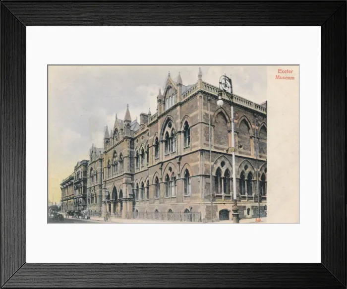 Framed Print : Exeter Museum, Devon, c1905 Framed Print : Exeter Museum, Devon, c1905