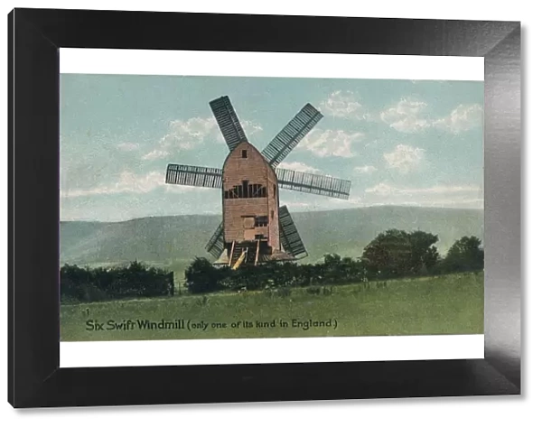 Six Swift Windmill, Kingston, near Lewes, Sussex, c1905