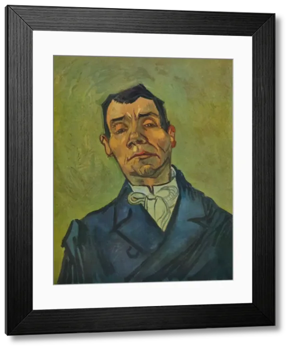 Framed Print : Portrait D Acteur, 1888. Artist: Vincent van Gogh Framed Print : Portrait D Acteur, 1888. Artist: Vincent van Gogh