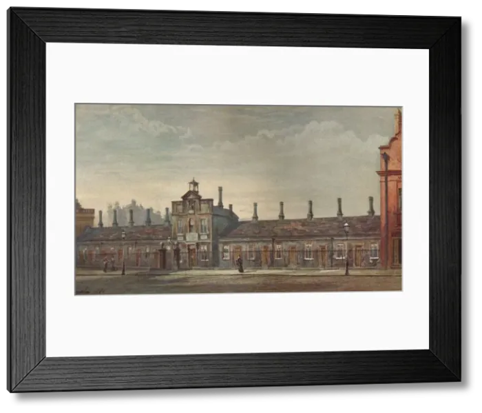 Framed Print : Emery Hills Almshouses, Rochester Row, Westminster, London, 1880 (1926). Artist: John Crowther Framed Print : Emery Hills Almshouses, Rochester Row, Westminster, London, 1880 (1926). Artist: John Crowther