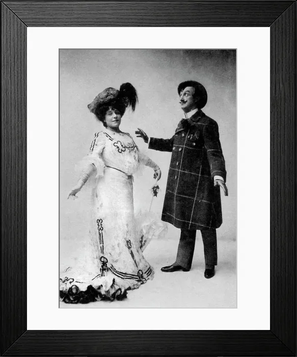 Framed Print : Ada Blanche and JR Hale in a scene from The Medal and the Maid, 1909 Framed Print : Ada Blanche and JR Hale in a scene from The Medal and the Maid, 1909