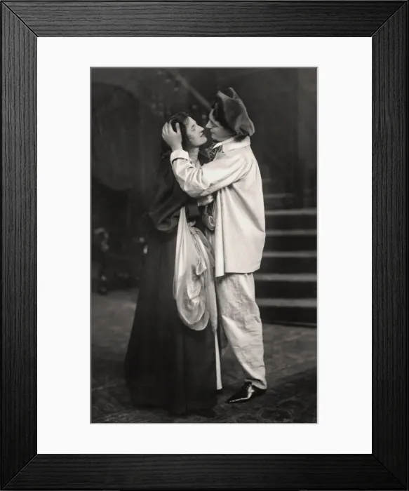Framed Print : Beatrice Terry and H. Marsh Allen in The Palace of Puck, 1907 Framed Print : Beatrice Terry and H. Marsh Allen in The Palace of Puck, 1907