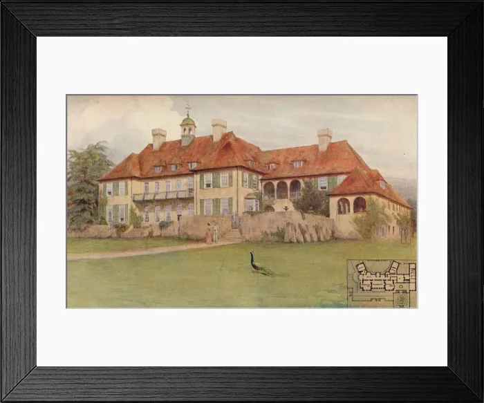 Framed Print : Ashford Chace, Petersfield, 1912. Artist: Unsworth, Son & Triggs Framed Print : Ashford Chace, Petersfield, 1912. Artist: Unsworth, Son & Triggs