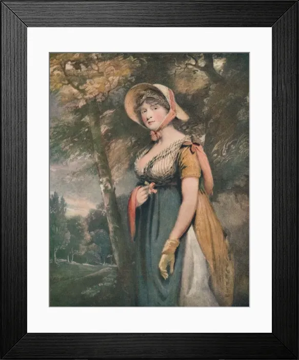 Framed Print : The Right Honourable Lady Louisa Manners, c1821. Artist: John Constable Framed Print : The Right Honourable Lady Louisa Manners, c1821. Artist: John Constable