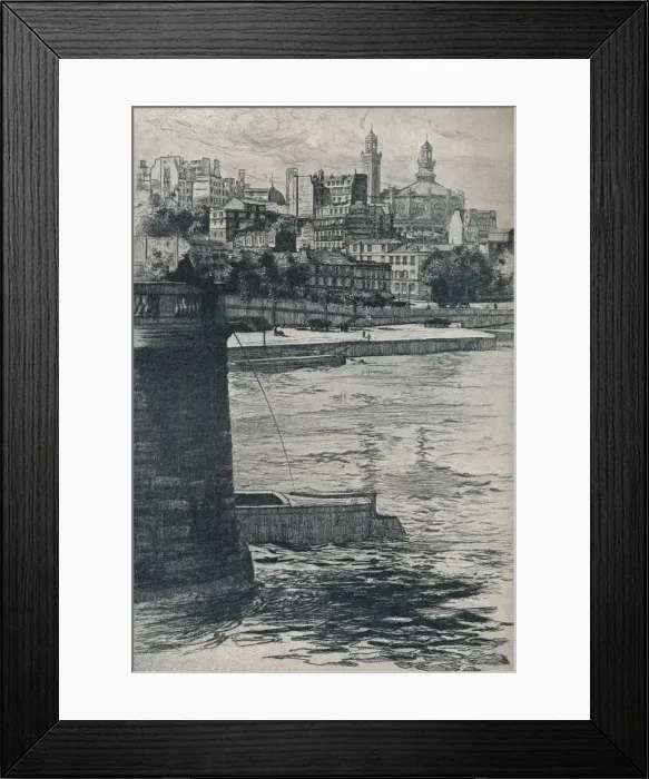 Framed Print : The Trocadero, Paris, 1908. Artist: Frank Milton Armington Framed Print : The Trocadero, Paris, 1908. Artist: Frank Milton Armington