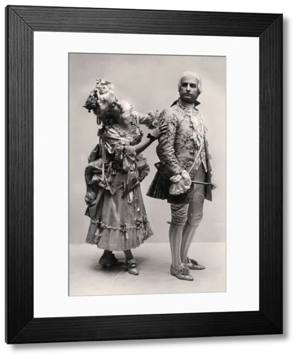 Framed Print : Clara Dow and Henry Lytton in Iolanthe, 1907 Framed Print : Clara Dow and Henry Lytton in Iolanthe, 1907