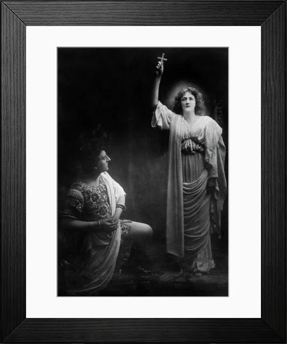 Framed Print : Scene from The Sign of the Cross, 1903. Artist: J Beagles & Co Framed Print : Scene from The Sign of the Cross, 1903. Artist: J Beagles & Co