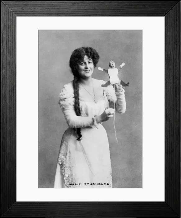 Framed Print : Marie Studholme (1875-1930), English actress, 20th century. Artist: Kilpatrick Framed Print : Marie Studholme (1875-1930), English actress, 20th century. Artist: Kilpatrick