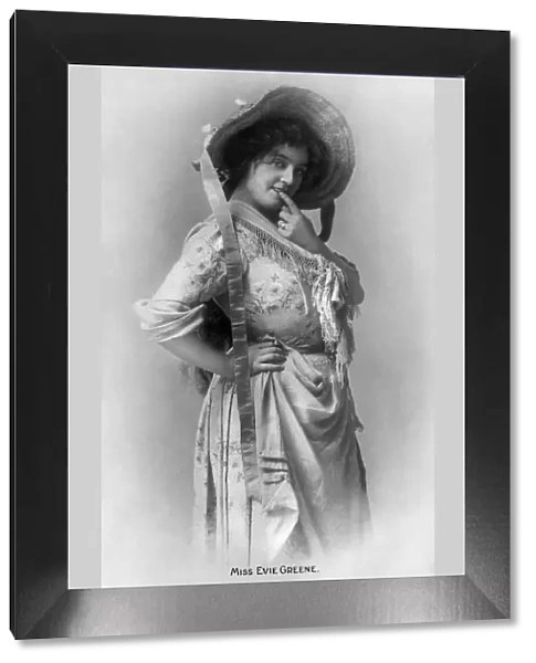 Evie Greene (1876-1917), English actress, 1905. Artist: Reinhold Thiele