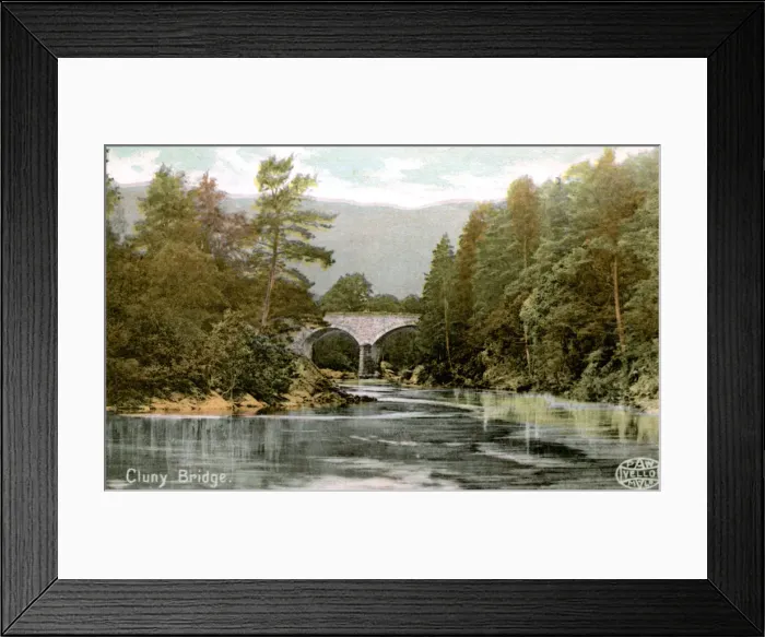 Framed Print : Bridge of Cluny, near Pitlochry, Perthshire, Scotland, early 20th century Framed Print : Bridge of Cluny, near Pitlochry, Perthshire, Scotland, early 20th century