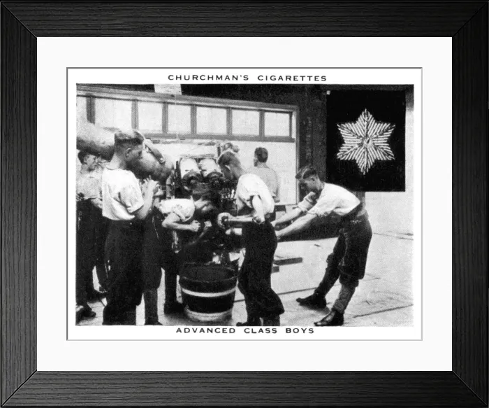 Framed Print : Advanced Class Boys, 1937. Artist: WA & AC Churchman Framed Print : Advanced Class Boys, 1937. Artist: WA & AC Churchman