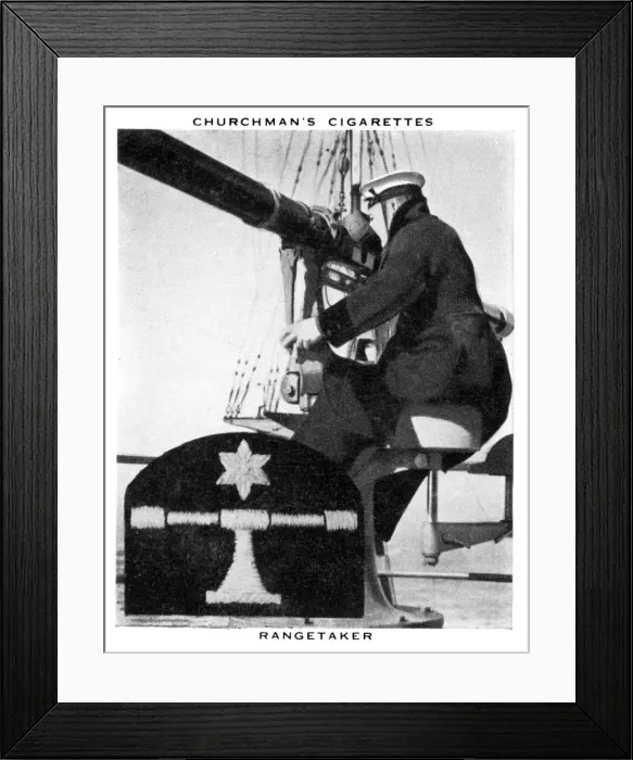 Framed Print : Rangetaker, 1937. Artist: WA & AC Churchman Framed Print : Rangetaker, 1937. Artist: WA & AC Churchman