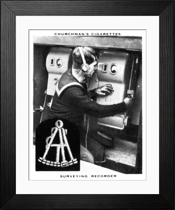 Framed Print : Surveying Recorder, 1937. Artist: WA & AC Churchman