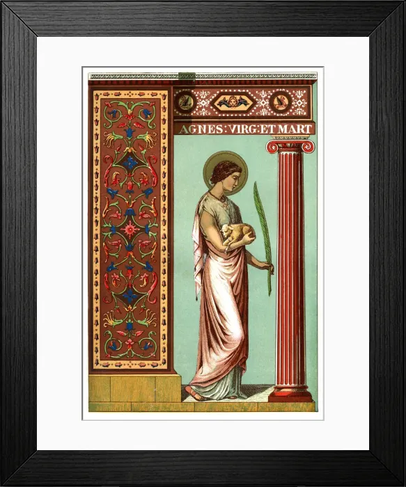 Framed Print : St Agnes, 1886