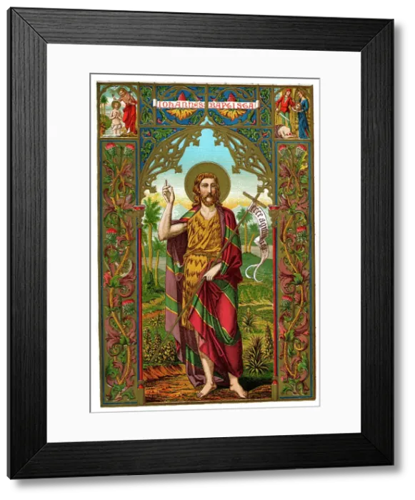 Framed Print : St John the Baptist, 1886 Framed Print : St John the Baptist, 1886