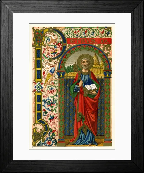 Framed Print : St Peter, 1886 Framed Print : St Peter, 1886