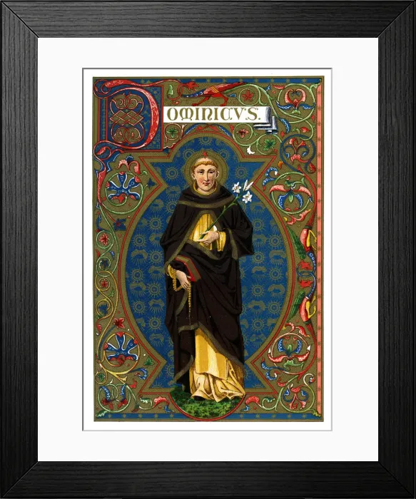 Framed Print : St Dominic, 1886