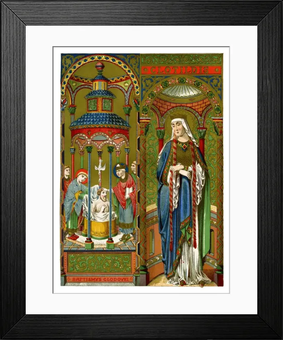 Framed Print : St Clotilda, 1886 Framed Print : St Clotilda, 1886