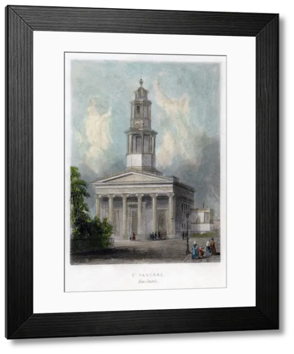 Framed Print : New church, St Pancras, London Framed Print : New church, St Pancras, London
