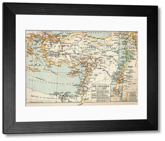 Framed Print : The Crusades, c1906, (1907) Framed Print : The Crusades, c1906, (1907)