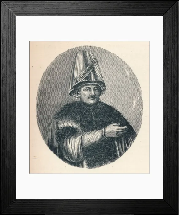 Framed Print : Mustafa Bairakdar, c1906, (1907) Framed Print : Mustafa Bairakdar, c1906, (1907)