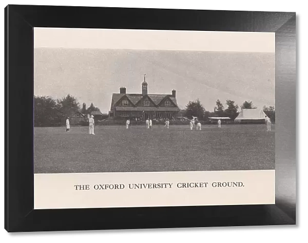 The Parks, cricket ground of Oxford University, 1912. Artist: Hills and Saunders
