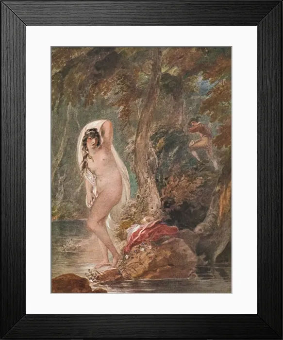 Framed Print : Musidora, c1788 (1904). Artist: William Hamilton Framed Print : Musidora, c1788 (1904). Artist: William Hamilton