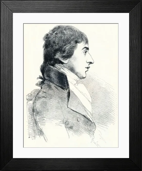 Framed Print : Portrait of JMW Turner, c1827 (1904). Artist: Charles Turner Framed Print : Portrait of JMW Turner, c1827 (1904). Artist: Charles Turner