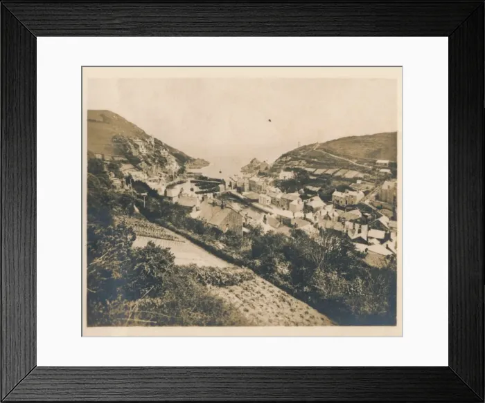 Framed Print : General View of Polperro, 1927 Framed Print : General View of Polperro, 1927